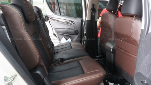Bọc ghế da Simili - Giả da Isuzu MUX: Giá rẻ, Form mẫu chuẩn, mẫu mới nhất